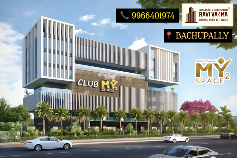 Exterior View, makuta-my-space-2 3 Bedroom 1670 Sq.Ft. Apartment In Bachupally Hyderabad 8768863