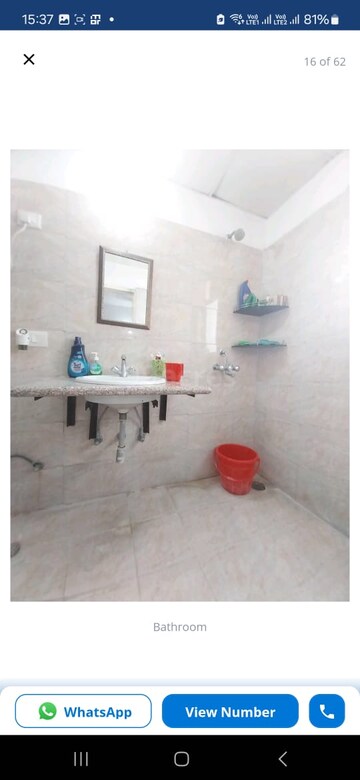 Bathroom in 2 BHK Apartment at SS The Leaf, Sector 85 – for Rent