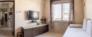 Kitchen in 3 BHK Apartment at Chandravadan CHS, Ganeshwadi – for Rent