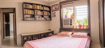Balcony in 3 BHK Apartment at Chandravadan CHS, Ganeshwadi – for Rent
