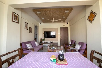Master Bedroom in 3 BHK Apartment at Chandravadan CHS, Ganeshwadi – for Rent