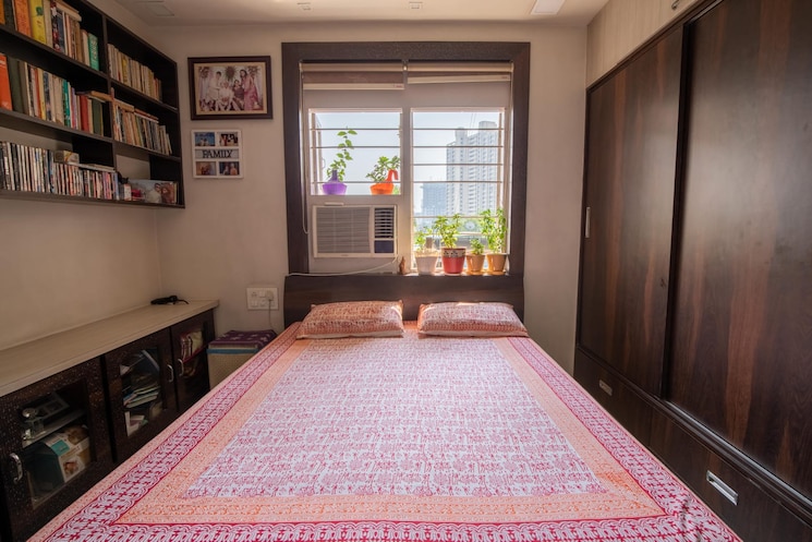 Bedroom, chandravadan-chs 3 Bedroom 950 Sq.Ft. Apartment In Ganeshwadi Thane 8768786