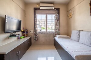Kitchen in 3 BHK Apartment at Chandravadan CHS, Ganeshwadi – for Sale
