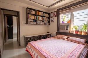 Bedroom in 3 BHK Apartment at Chandravadan CHS, Ganeshwadi – for Sale