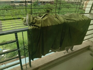 Balcony in 2 BHK Apartment at Kalp Nisarg Phase II, Shirgaon – for Rent