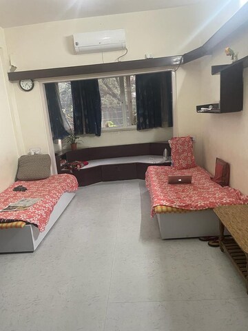 Bedroom in 2 BHK Apartment at Borate Jijai Nagari, Kothrud – for Rent