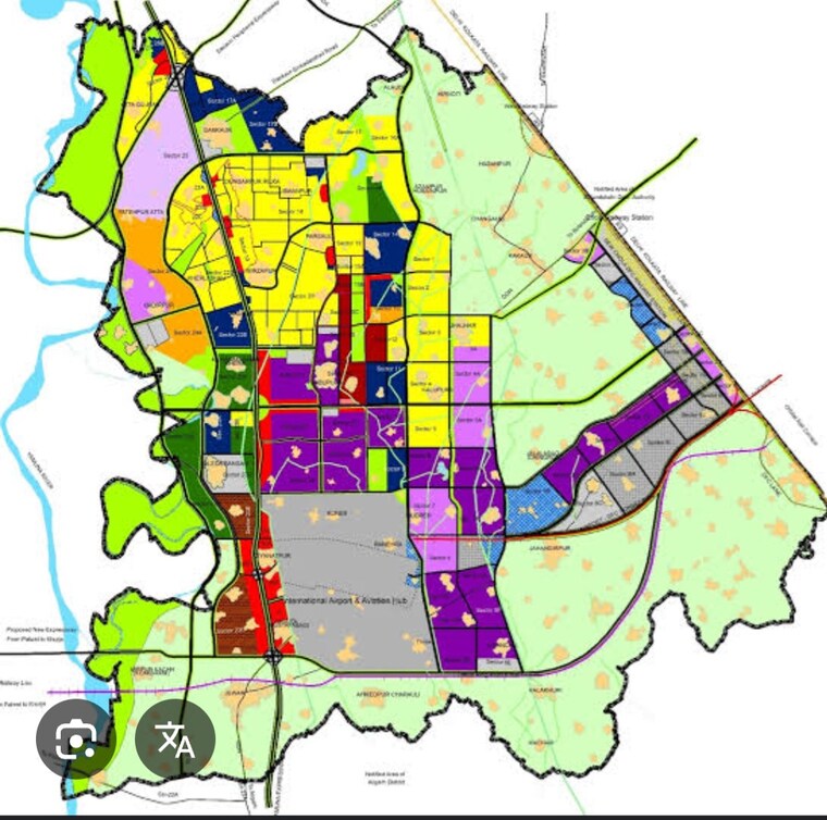 Map Location, yeida-plots  2000 Sq.Yd. Plot In Dankaur Greater Noida 8768833