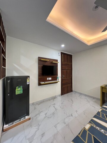 Kitchen in 1 RK Builder Floor at Sushant Lok I – for Rent