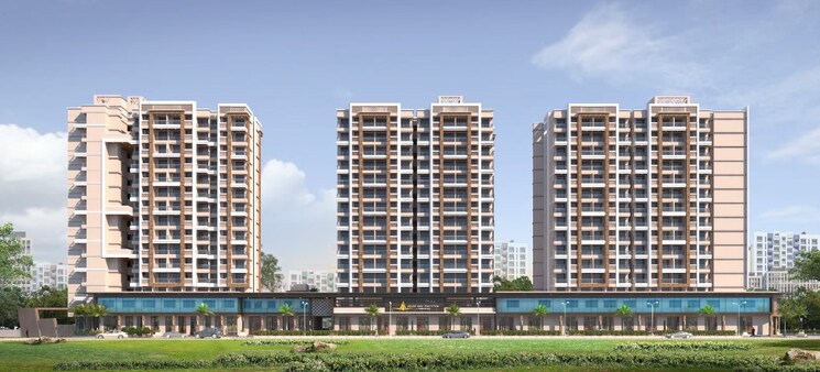 Exterior View, akshar-ashlar-tattva 1 Bedroom 450 Sq.Ft. Apartment In Titwala Thane 8768887