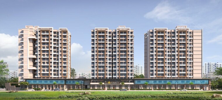 Exterior View, akshar-ashlar-tattva 1 Bedroom 450 Sq.Ft. Apartment In Titwala Thane 8768887
