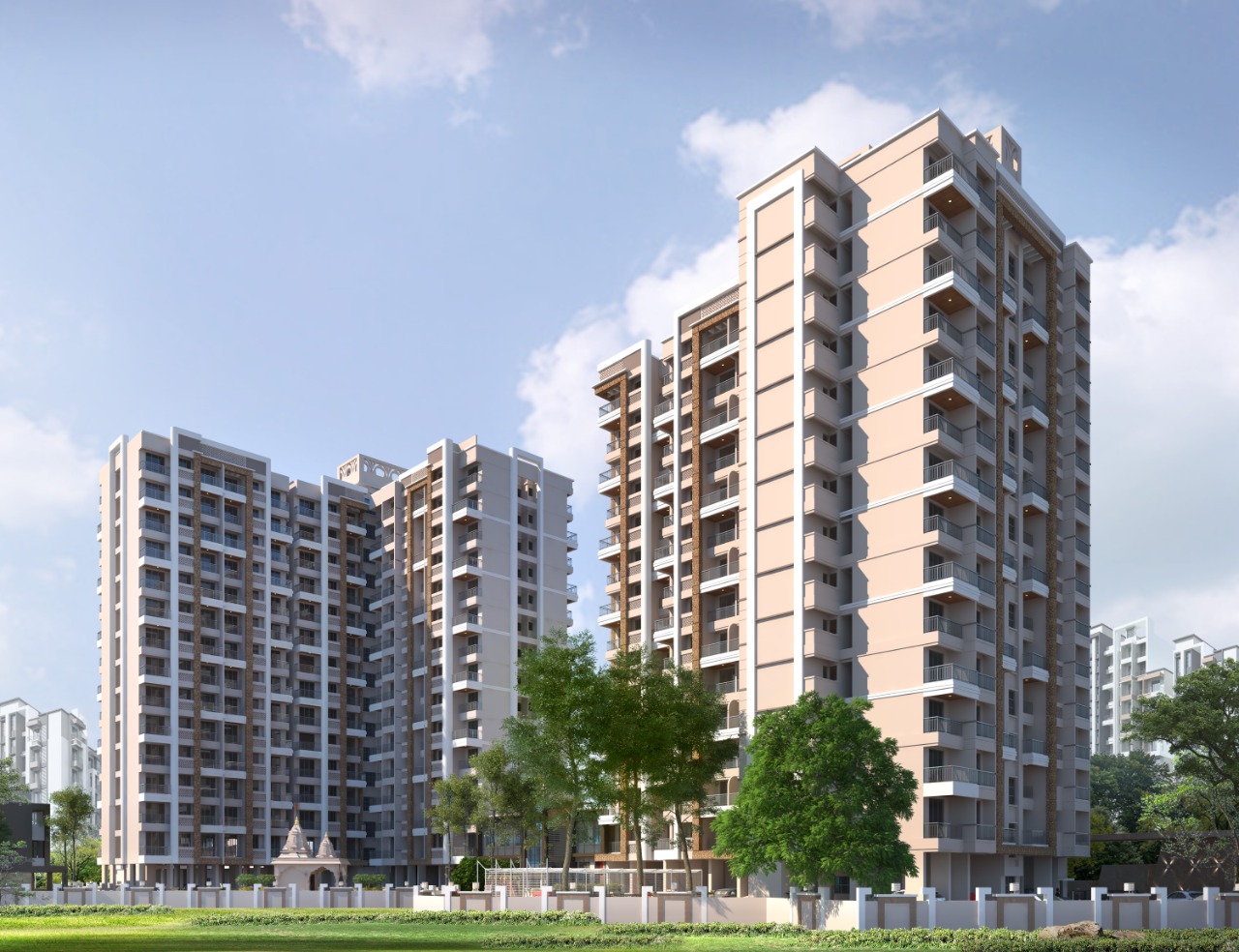 1 BHK Apartment For Sale in Akshar Ashlar Tattva