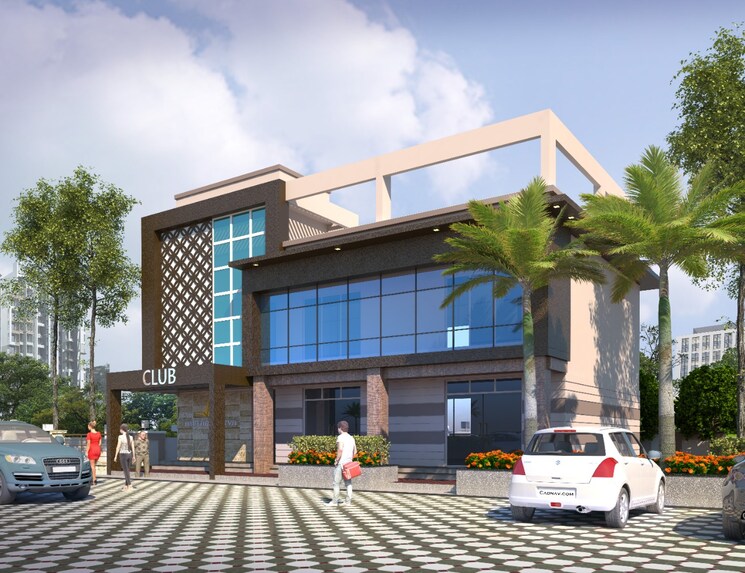 Exterior View, akshar-ashlar-tattva 1 Bedroom 450 Sq.Ft. Apartment In Titwala Thane 8768887