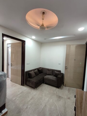 Bedroom in 1 BHK Builder Floor at Sushant Lok I – for Rent