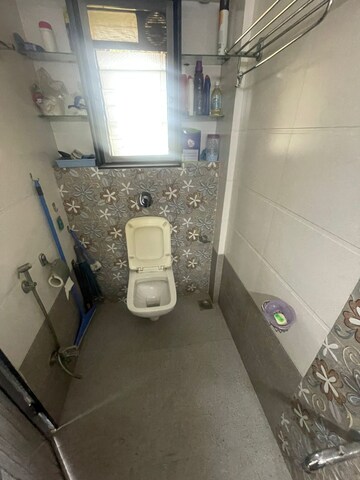 Bathroom in 2 BHK Apartment at Vikash Complex CHS, Uthalsar – for Sale