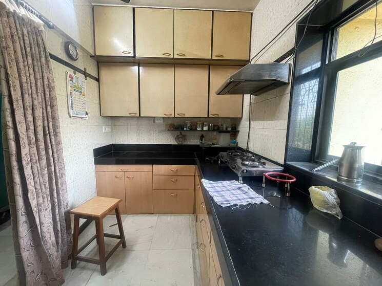 Kitchen, vikash-complex-chs 2 Bedroom 738 Sq.Ft. Apartment In Uthalsar Thane 8768806
