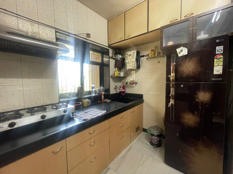 Kitchen, vikash-complex-chs 2 Bedroom 738 Sq.Ft. Apartment In Uthalsar Thane 8768806