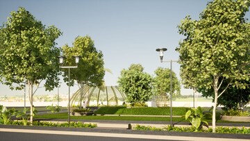 Plot – Garden View at Ab Bypass Road - for Sale