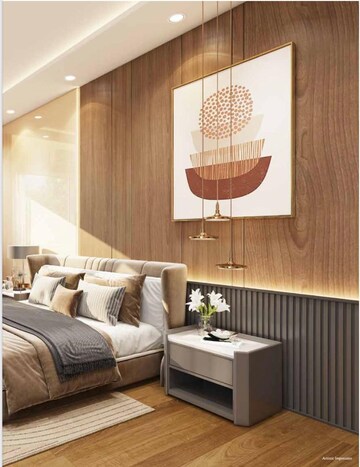Bedroom in 2 BHK Apartment at Aerocity – for Sale
