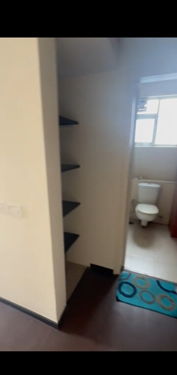 Bathroom in 3 BHK Apartment at Unitech Heights, Rajarhat New Town – for Rent