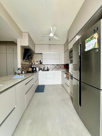 Kitchen in 3 BHK Apartment at Vraj Tiara, Worli – for Sale
