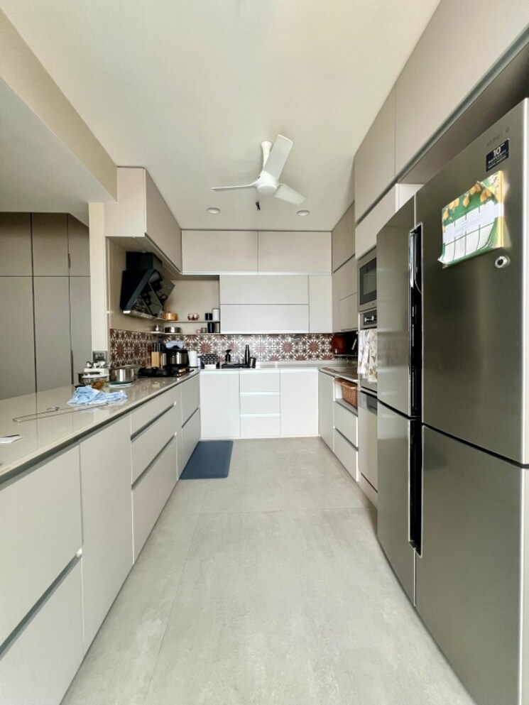 Kitchen, vraj-tiara 3 Bedroom 1720 Sq.Ft. Apartment In Worli Mumbai 8769005