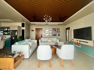 Living Room in 3 BHK Apartment at Vraj Tiara, Worli – for Sale