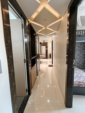 Building Lobby in 3 BHK Apartment at Rustomjee Azziano Wing I, Thane West – for Rent