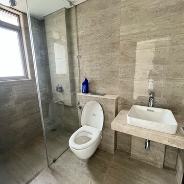 Bathroom in 4 BHK Apartment at Oberoi Sky City, Khande Rao Dongari – for Rent