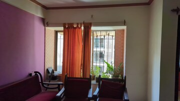 Living Room in 1 BHK Apartment at Kabra Hyde Park, Manpada – for Rent