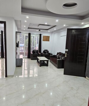 Living Room in 3 BHK Apartment at Ambience Island Lagoon, Sector 24 – for Sale