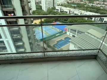 Balcony in 3 BHK Apartment at Tata Primanti Phase 2, Sector 72 – for Rent