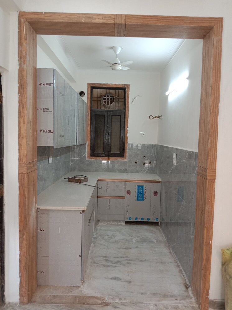 Kitchen, green fields colony 2 Bedroom 899 Sq.Ft. Builder Floor In Green Fields Colony Faridabad 8769226