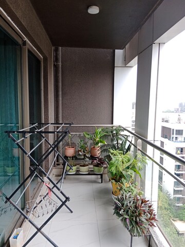 Balcony in 4 BHK Apartment at Tata Primanti Phase 2, Sector 72 – for Rent