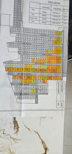  Plot – Map Location View at Chunar - for Sale