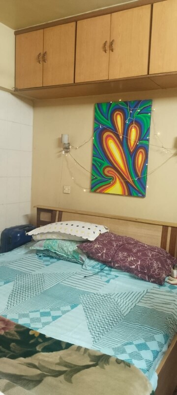 Bedroom in 2 BHK Apartment at Nirmal Lifestyle Residency CHS Ltd, Mulund West – for Rent