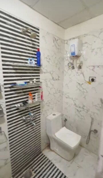 Bathroom in 3 BHK Apartment at Gyan Khand I – for Rent
