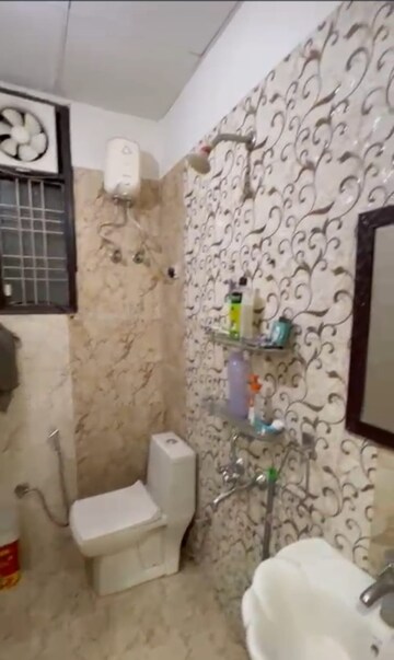 Bathroom in 3 BHK Apartment at Gyan Khand I – for Rent