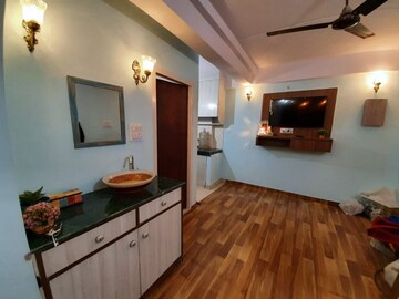 Kitchen in 1 BHK Apartment at Sector 23 Dwarka – for Rent
