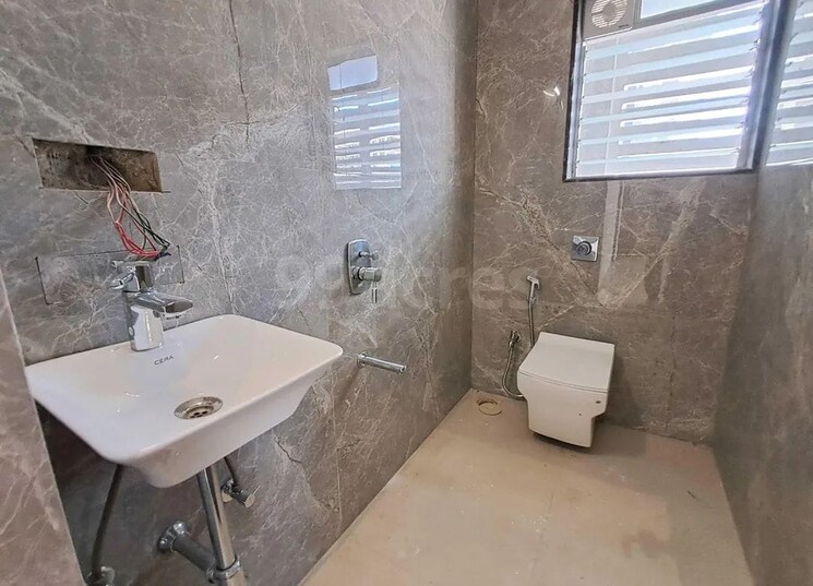 Bathroom, pd-one 1 Bedroom 710 Sq.Ft. Apartment In Ulwe Navi Mumbai 8769323