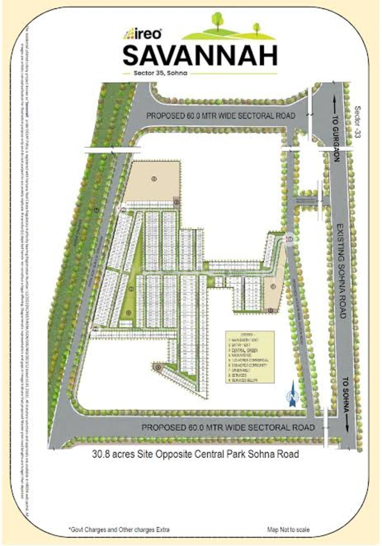 Exterior View, ireo-savannah  128 Sq.Yd. Plot In Sohna Sector 35 Gurgaon 8769354