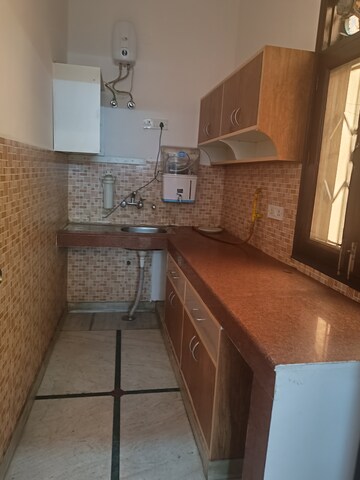 Kitchen in 2 BHK Builder Floor at Green Park – for Rent