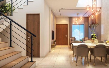 Living Room in 4 BHK Villa at Southern Avenue – for Sale