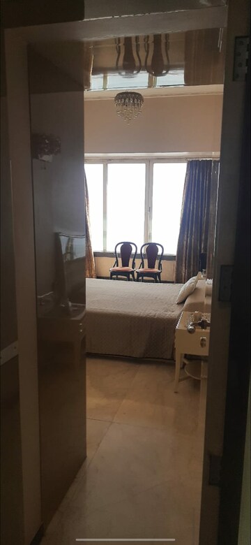 Living Room in 3 BHK Apartment at Necklace View Apartment, Marine Lines – for Sale