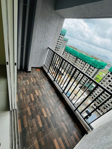 Balcony in 2 BHK Apartment at Kolte Patil Life Republic 16th Avenue Arezo, Hinjewadi – for Rent