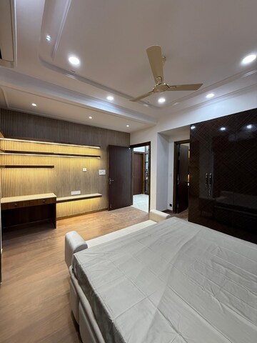 Kitchen in 4 BHK Builder Floor at Srishti Greenfield Homes, Green Fields Colony – for Sale