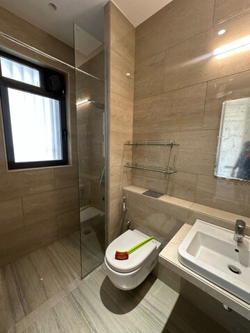 Bathroom in 3 BHK Apartment at Santacruz West – for Rent