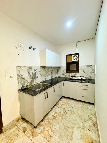 Kitchen in 1 BHK Builder Floor at Saket – for Rent