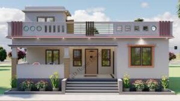 4 BHK Independent House – Exterior View View at Gamma I Greater Noida - for Sale