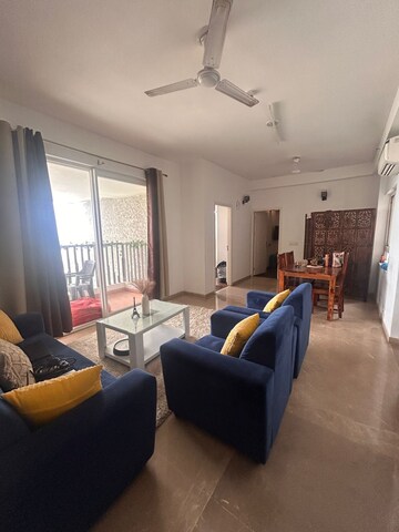 Living Room in 3 BHK Apartment at Mapsko Mount Ville, Sector 79 – for Rent