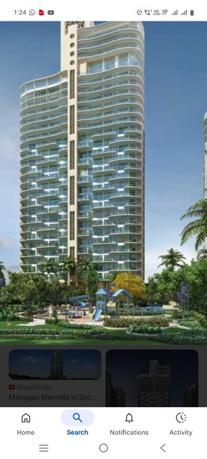 5 BHK Apartment – Exterior View View at Mahagun Marvella, Sector 78 - for Sale
